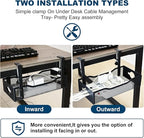 Large Under Desk Cable Management Tray - Image 6