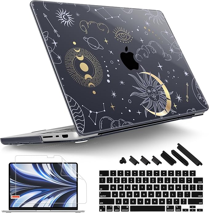 Tuiklol for M4 MacBook Pro 14 Inch Case 2024-2021 Release A3112 A3401 A3185/M3 by Tuiklol