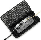 Delamu Handmade Rattan Cable Management Box, Cord Organizer by DELAMU
