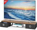 45" Large TV Riser with Fabric Drawers by YAOHUOO
