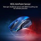 ASUS ROG Chakram X Origin Gaming Mouse, Tri-Mode connectivity, 36000 DPI Sensor - Image 2