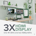 Plugable USB C Triple Display Docking Station - Image 3