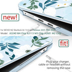 TWOLSKOO Compatible with M4 MacBook Air 13.6 inch Case 2025-2022 Release M4 - Image 2