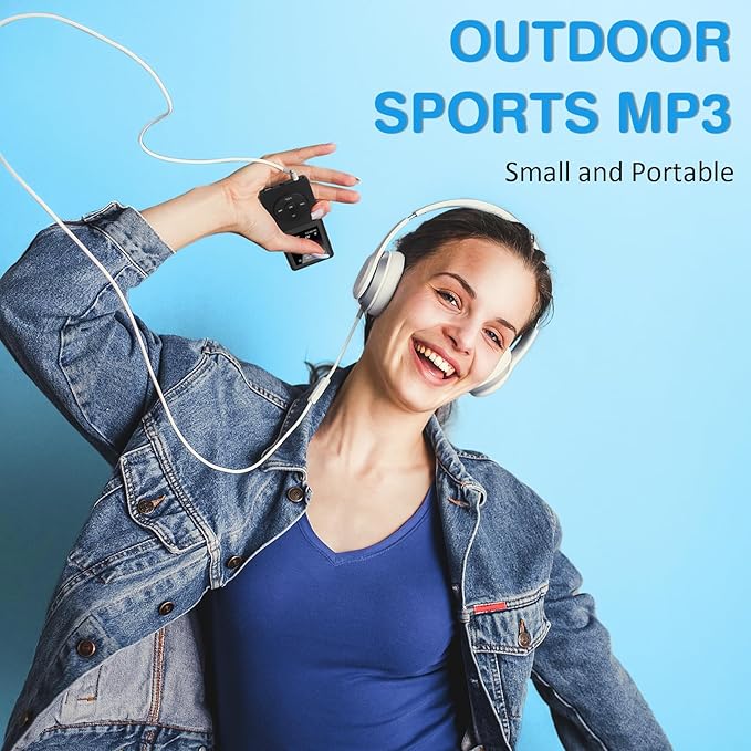 MP3 Player with Bluetooth 5.2, Portable 32GB MP3 MP4 Music Player with Speaker - Image 7