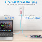 2Port 45W Super Fast Charger Type C - Image 3