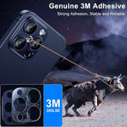 Esanik 2 Pack for iPhone 15 Pro/iPhone 15 Pro Max Camera Lens Protector - Image 5