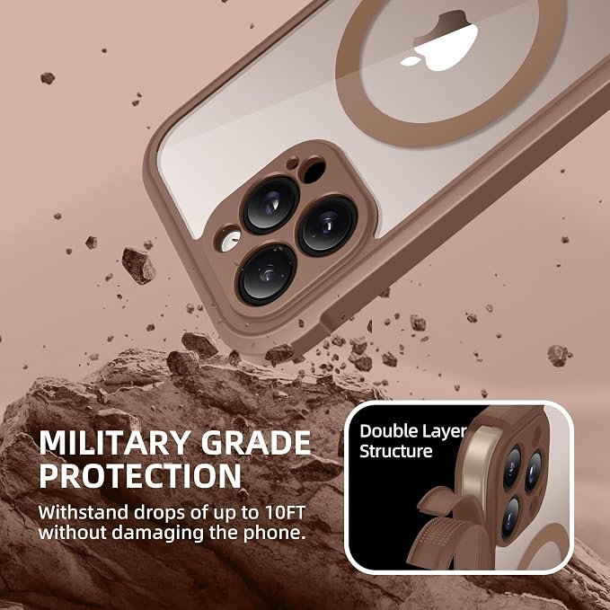 BERFY Magnetic for iPhone 13 Pro Max Case, Compatible - Image 7
