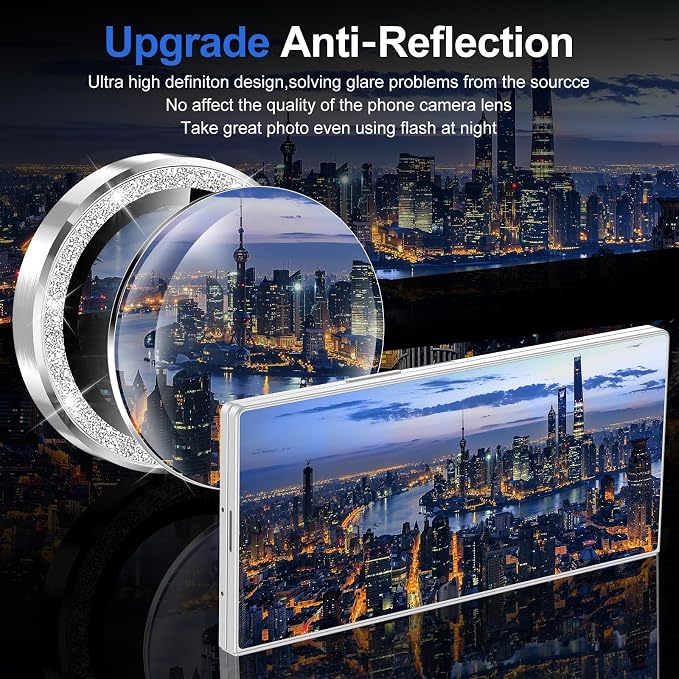for Samsung Galaxy Z Fold 7 Camera Lens Protector, Individual Metal Ring - Image 4