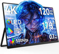Newsoul Portable Monitor 4K, 120Hz Gaming Monitors 3840 * 2160 UHD, 100% DCI-P3 by NEWSOUL