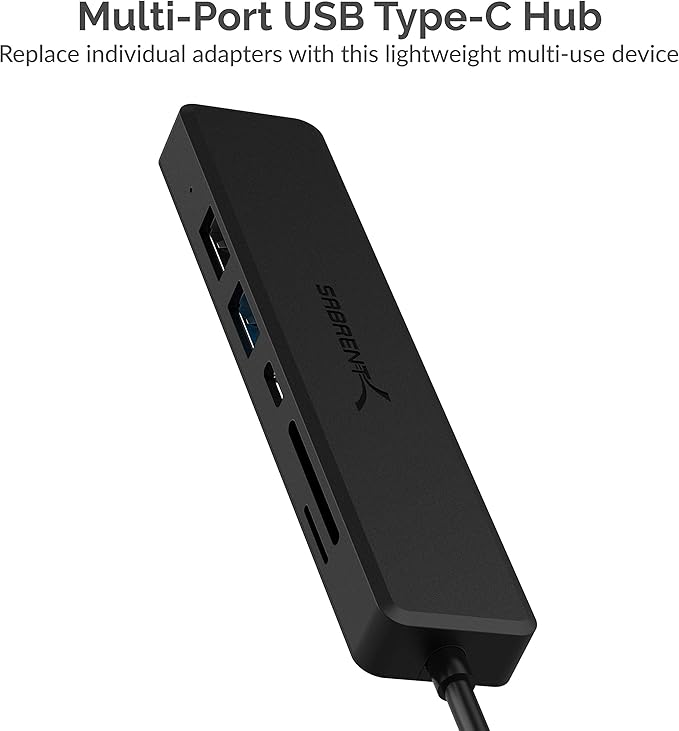 SABRENT Multi-Port USB Type-C Hub - Image 2