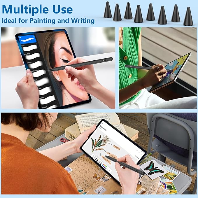 8 Pack Pencil Tips, Replacement Tips Only Compatible - Image 6