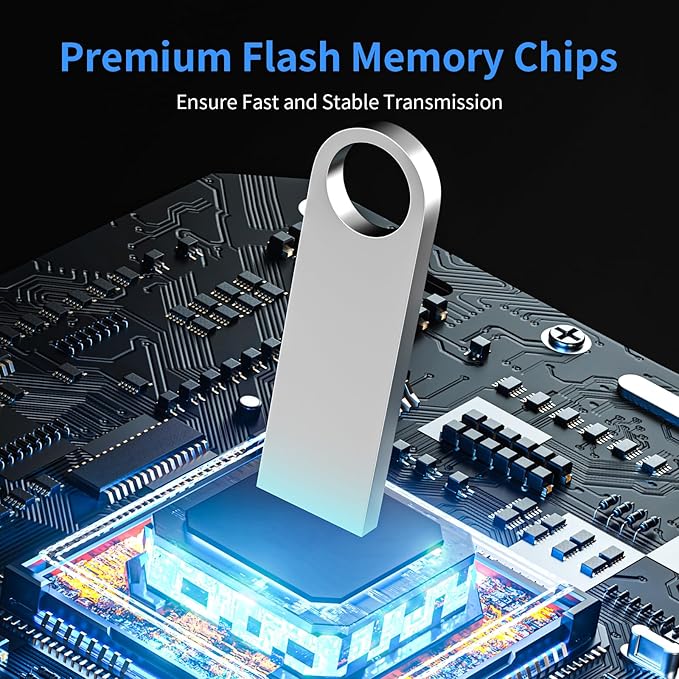 USB 3.0 Flash Drive 32GB 2 Pack, Wooolken High Speed USB 3.0 Thumb Drives Sleek - Image 4