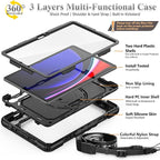 SEYMAC stock Case for Samsung Galaxy Tab S10 FE / S9 / S9 FE 5G Tablet Case - Image 7