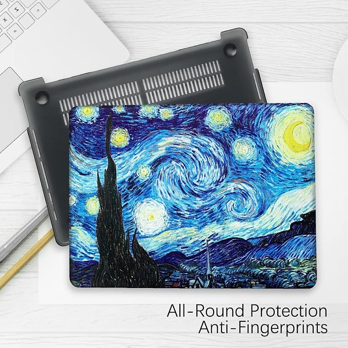 Compatible with MacBook Pro 13 inch Art Case Skin, 2020-2018 Release A1708 - Image 6