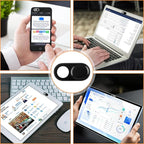 6 Pack Laptop Camera Cover Slide, 0.023 Inch Ultra-Thin Webcam Cover, Phone - Image 6