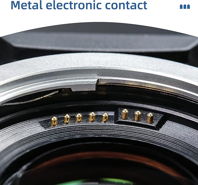 VILTROX EF-EOS M2 Auto Focus Lens Adapter 0.71x Reducer Speed Booster - Image 3