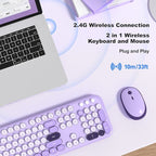 KNOWSQT Wireless Keyboard and Mouse Combo - Image 2