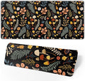 Gaming Mouse Pad Floral Desk Mat, Botanical Mouse Pad, Vintage Desk Mat by Brecoy