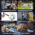Compressed Air Duster, 300000RPM Air Duster Electric Cleaner - Image 8