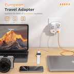 European Travel Plug Adapter, TESSAN Type C Adaptor - Image 4