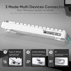 RedThunder K65 Wireless Mechanical Keyboard, CNC Knob, Tri-Mode - Image 4