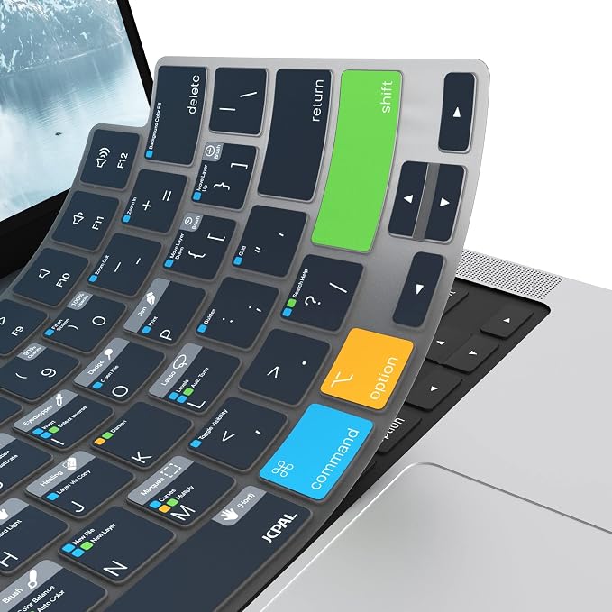 JCPal Adobe Photoshop Shortcut Guide Keyboard Cover - Image 6
