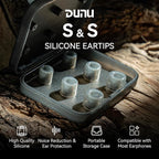 Linsoul DUNU S&S Silicone Eartips S/M/L - Image 2