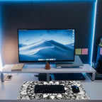 Large Gaming Mouse Pad for Desk, Mandala Flower Desk Pad, 31.5"x15.7" Extended - Image 6
