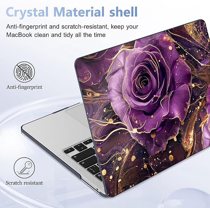 May Chen Case for MacBook Pro 13 inch M2 2023, 2020 A2338 M1 A2251 A2289 - Image 8