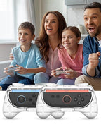 TRANSNOVO Hand Grips for Switch 2，Wear-Resistant Switch Accessories Controller - Image 7