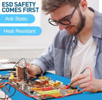 Anti-Static Mat Kits Includes Heat Resistant ESD Mats Anti Static Wrist Straps - Image 5