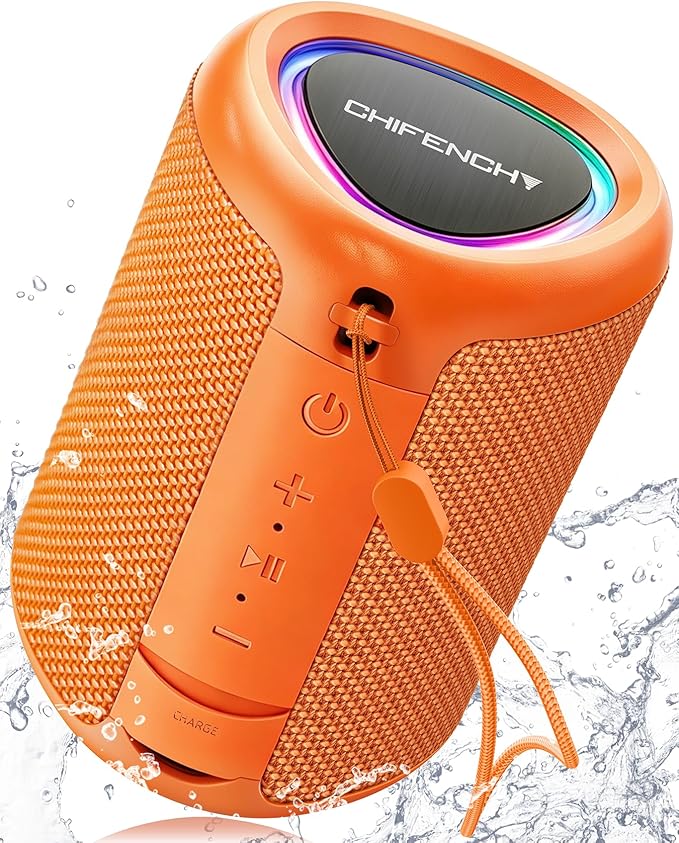 Portable Bluetooth Speaker Beach Essentials: Powerful Crystal Clear by CHIFENCHY