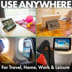 Airplane Tablet Holder, Extra Large 12x7” Flexible Cell Phone and Tablet Holder - Image 6