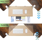 ETHU Keyboard Tray Under Desk, Ergonomic Corner Keyboard Tray - Image 5