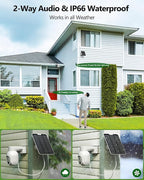 Camcamp Solar Security Cameras Wireless Outdoor, 2K Wireless Battery Security - Image 8