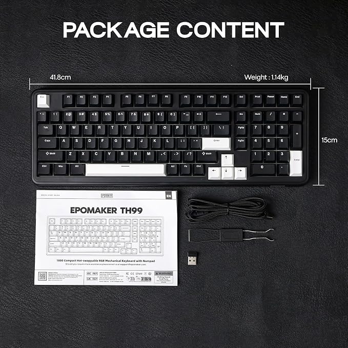 EPOMAKER TH99 Wireless Mechanical Keyboard - Image 9