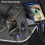 USB C Car Charger, 3 Pack 65W Dual 12V Car Power Adapter - Image 5