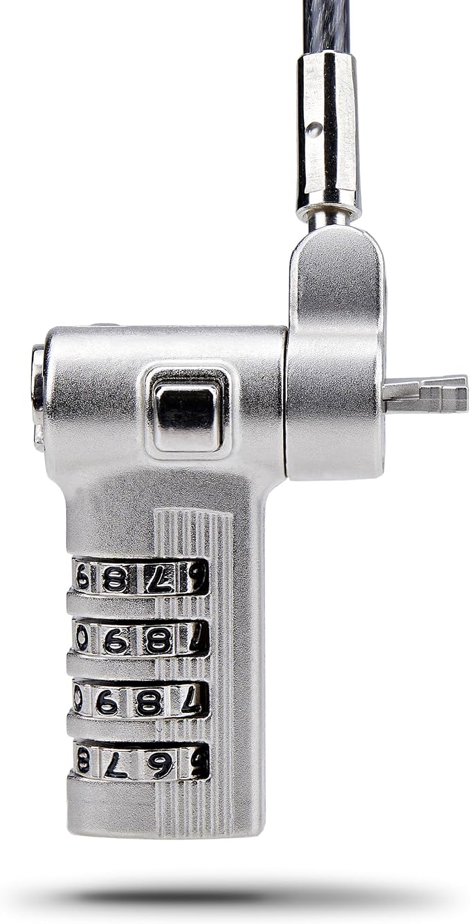 StarTech.com Universal Laptop Cable Lock 6.6ft, Serialized Security Cable - Image 4