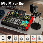 podcast equipment bundle, live sound card, streaming audio mixer, Podcast - Image 9