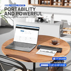POLONO Portable Printer, D810 Inkless Bluetooth Thermal Printer Wireless - Image 5