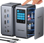VENTION 13-in-1 Laptop Docking Station 3 Monitors by Vention