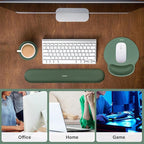 MOSISO Wrist Rest Support for Mouse Pad&Keyboard Set, Circle Curved Ergonomic - Image 6