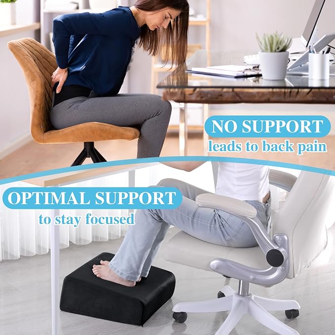 ROYALAY Adjustabl Foot Rest Under Desk - Image 6