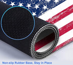 American Flag XXL Extended Mouse Pad, Patriot Large Laptop Pad, Waterproof - Image 7