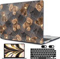 MEEgoodo Case for M4/M3/M2 MacBook Air 13.6 inch Case 2025 2024 2022, Fit Model by MEEgoodo