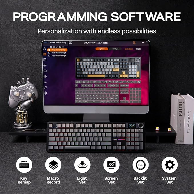 EPOMAKER X Aula F108 PRO Wireless Gaming Keyboard - Image 8