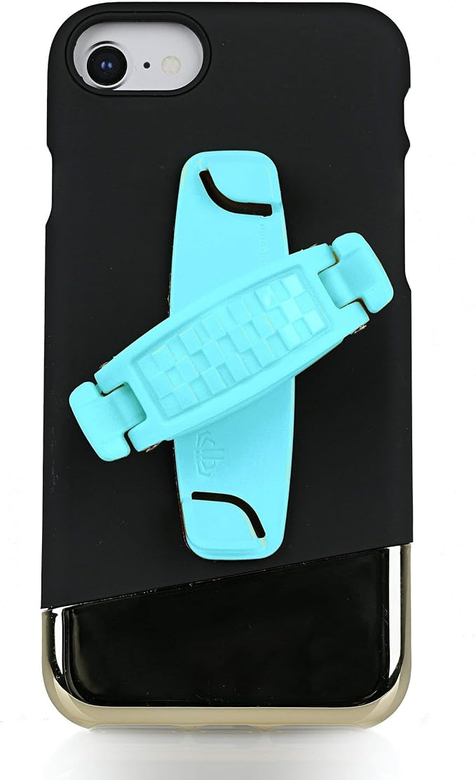 360 Rotating Phone Grip – Flat-Fold Kickstand & Secure Strap – Works - Image 5