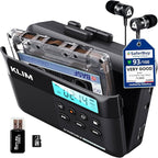 KLIM K7 Cassette Tape Player + Cassette to MP3 Converter + Portable Cassette by KLIMTechnologies
