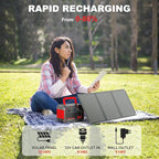 MARBERO Portable Power Station 240Wh 350W Peak Camping Portable Power Bank - Image 5