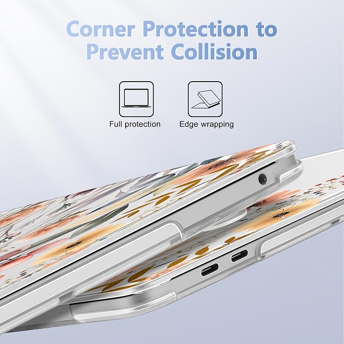 Case for MacBook Pro 13 inch with/Without Touch Bar, Hard Shell + Keyboard - Image 3